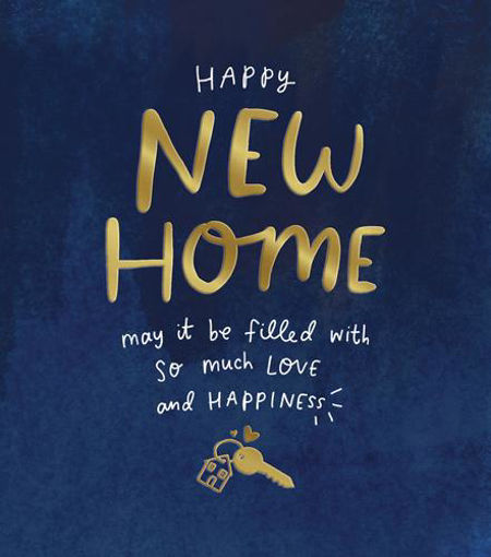 Picture of HAPPY NEW HOME CARD